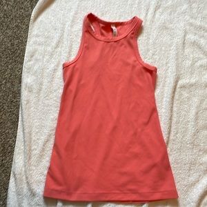 Lululemon Align Racerback Tank Top Long Coral Size 4